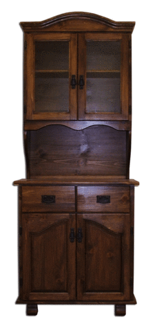 Solid Wood Maple Buffet and Hutch