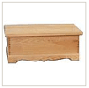 Solid wood  ash blanket box
