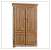 Solid Wood Ash Sleigh Grand Armoire