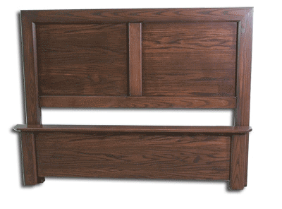 Solid Wood Oak Double Bed