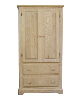 Solid Wood Ash Wardrobe