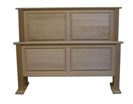 Solid Wood Maple Queen Bed