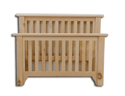 Solid Wood Pine Single Bed