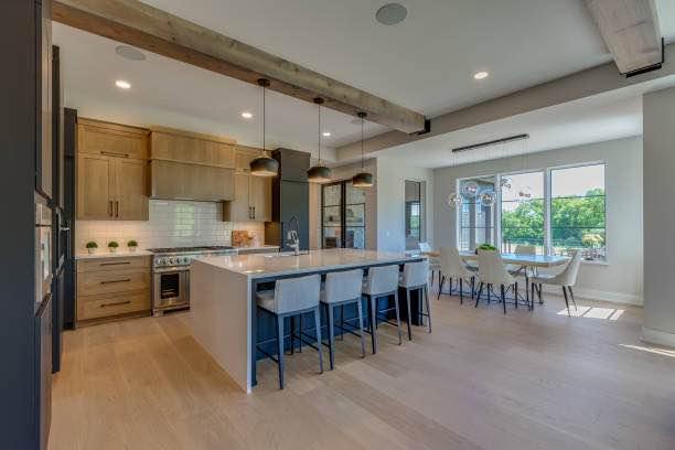 Custom Kitchen Cabinets With Solid Wood Doors And Drawers